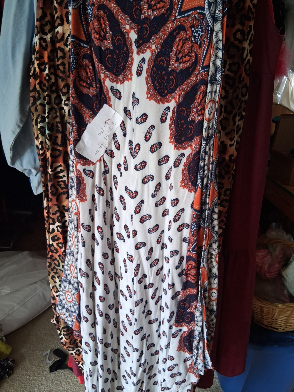 $11EACH Colorful Stripe Sleeveless Ruffle-Hem DRESSES & PANTS - Multi - Picture 4 of 16